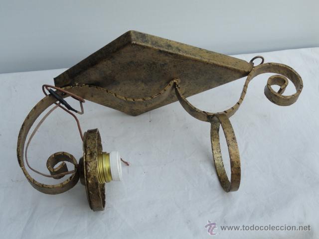 Antig&uuml;edades: BONITO APLIQUE DE HIERRO. - Foto 2