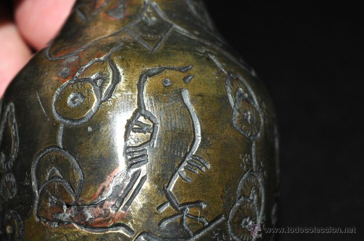 Antig&uuml;edades: ANTIGUA PIEZA EN BRONCE CON GRABADOS - Foto 6
