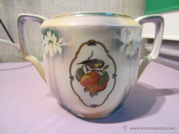 Antig&uuml;edades: azucarero de porcelana - Foto 1