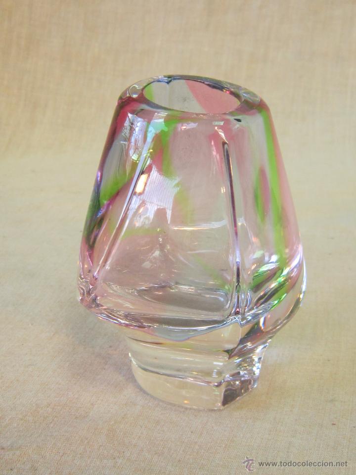 Antig&uuml;edades: FLORERO EN CRISTAL DE MURANO - Foto 1
