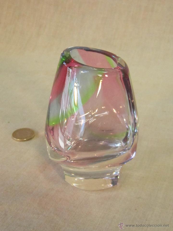 Antig&uuml;edades: FLORERO EN CRISTAL DE MURANO - Foto 8