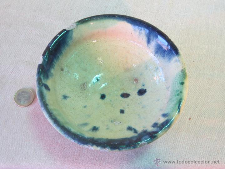 Antig&uuml;edades: CUENCO CERAMICA GRANADINA - Foto 2