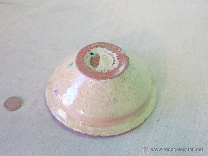 Antig&uuml;edades: CUENCO CERAMICA GRANADINA - Foto 4
