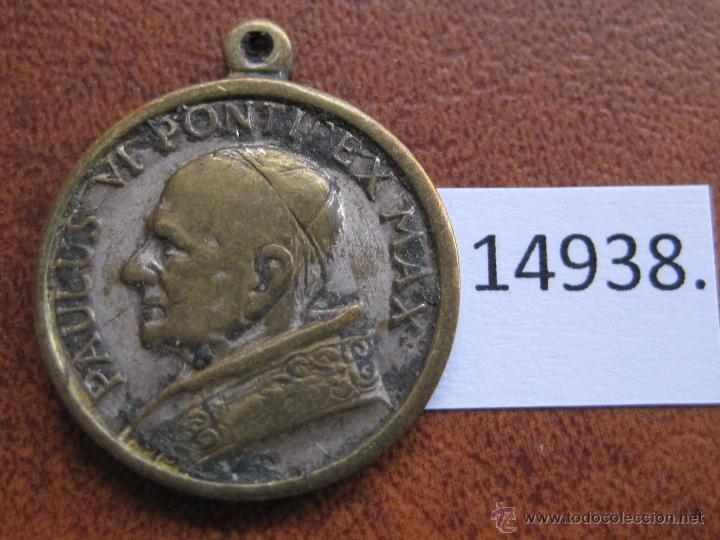 Antig&uuml;edades: Medalla Religiosa, Pablo VI - Foto 1