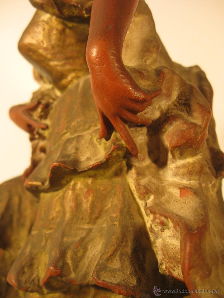 Antig&uuml;edades: Bailaora de terracota policromada - Foto 5