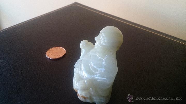 Antig&uuml;edades: ESTATUILLA DE BUDA EN PIEDRA - Foto 2