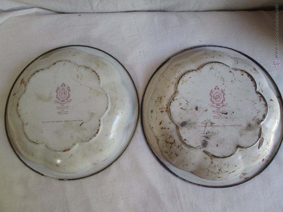 Antig&uuml;edades: LOTE PLATOS DE CHAPA - Foto 4