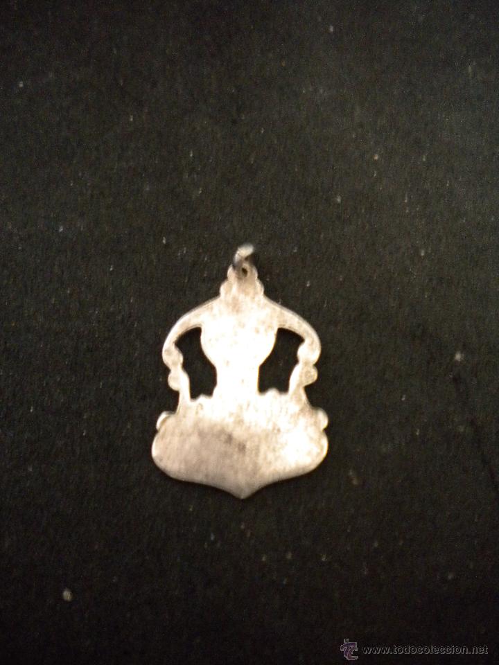 Antig&uuml;edades: MEDALLA DE PLATA DE LA VIRGEN DE FATIMA 1930S. - Foto 2
