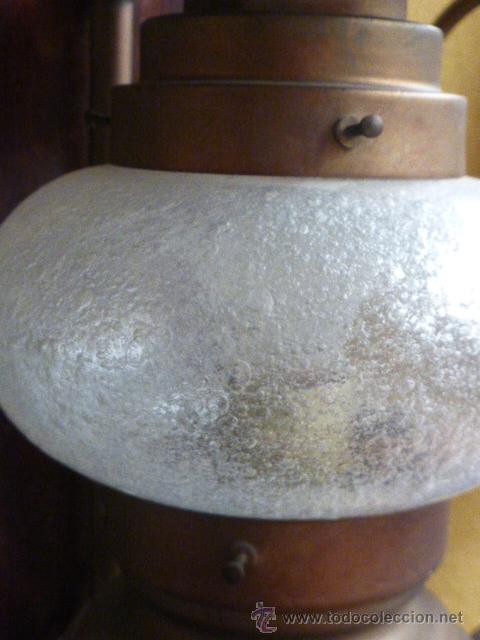 Antig&uuml;edades: APLIQUE DE PARED DE ESTILO MARINO O DE BARCO - Foto 2