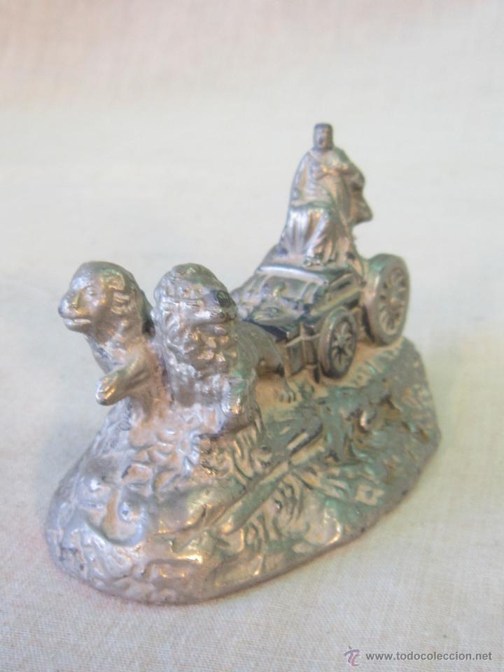 Antiques: ESTATUA DE LAS CIBELES EN METAL