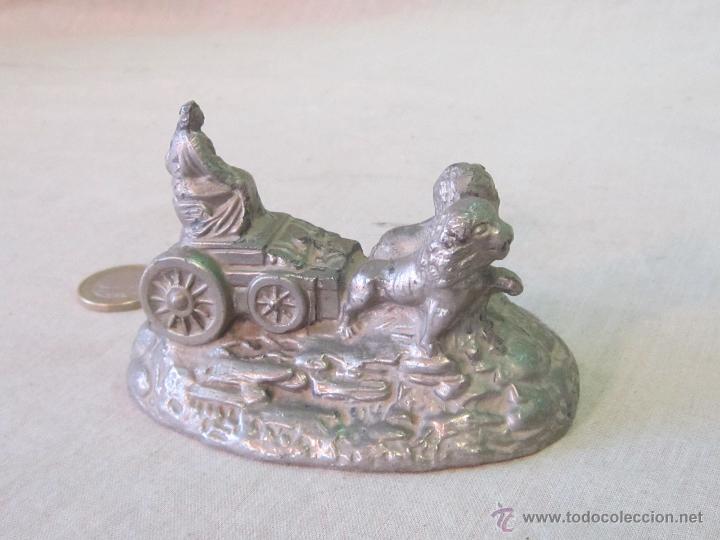 Antig&uuml;edades: ESTATUA DE LAS CIBELES EN METAL - Foto 2