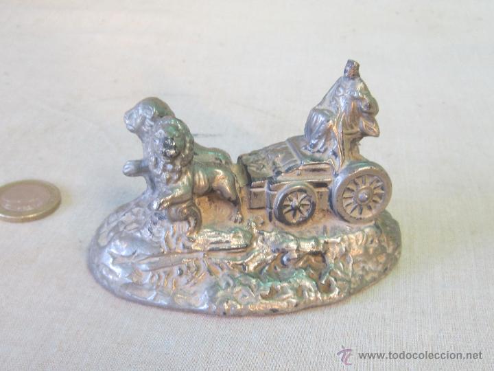 Antig&uuml;edades: ESTATUA DE LAS CIBELES EN METAL - Foto 4