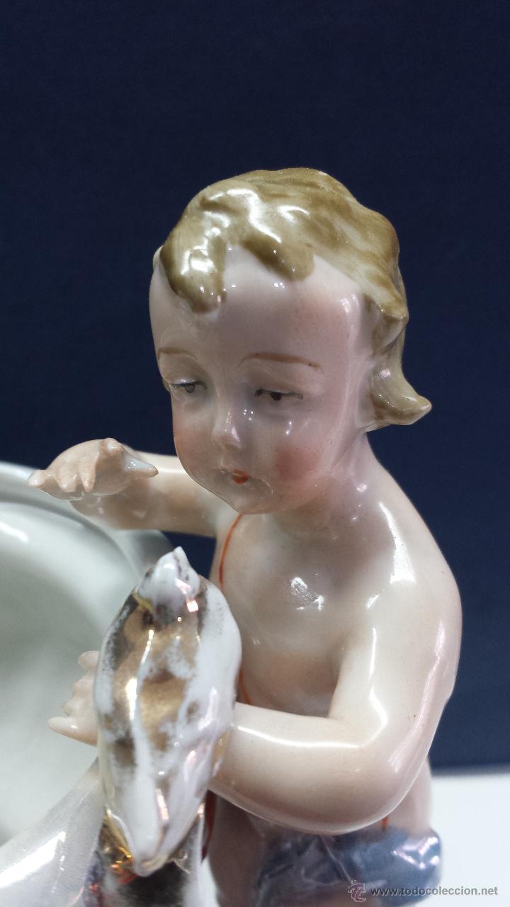Antig&uuml;edades: Fuente con ni&ntilde;o - Foto 4