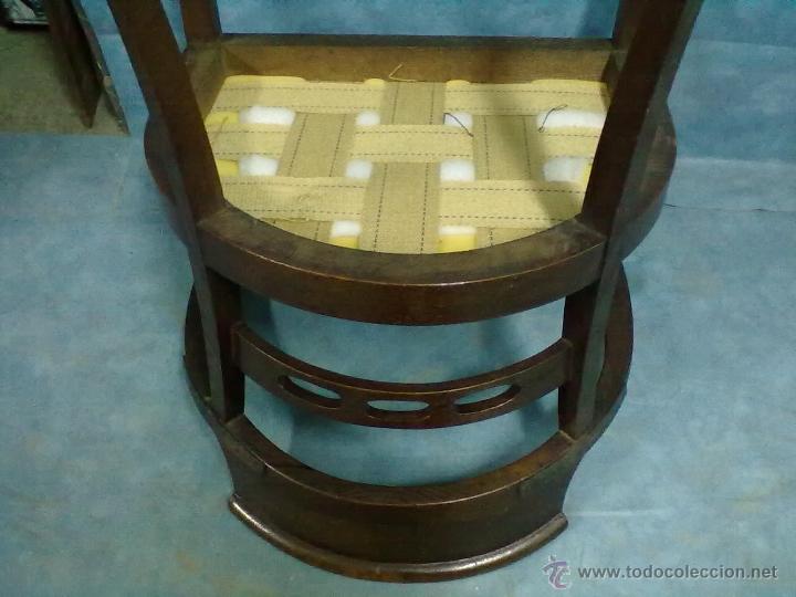 Antig&uuml;edades: SILLON MODERNISTA DE ROBLE JUGENDSTYL - Foto 5