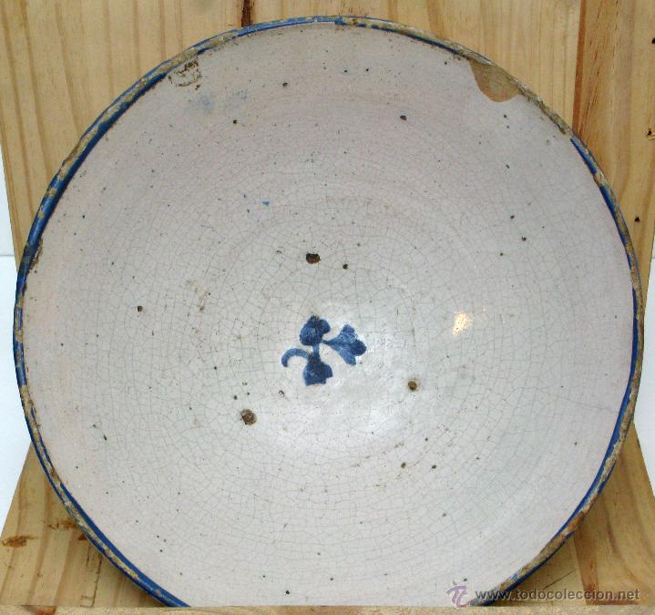 Antig&uuml;edades: Antiguo plato aragon&eacute;s. S.XIX - Foto 3
