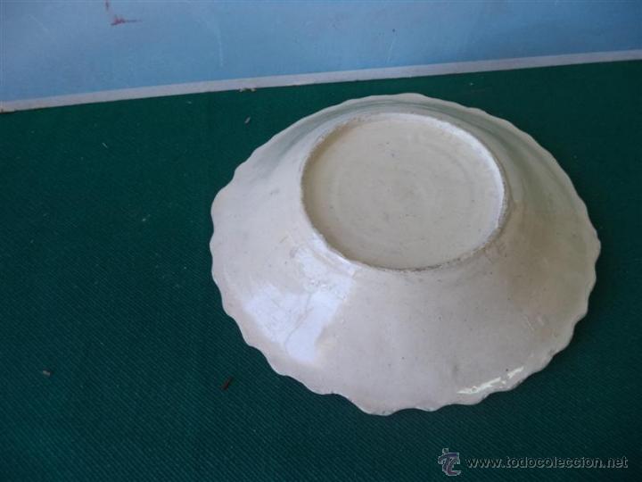 Antig&uuml;edades: plato de ceramica - Foto 2