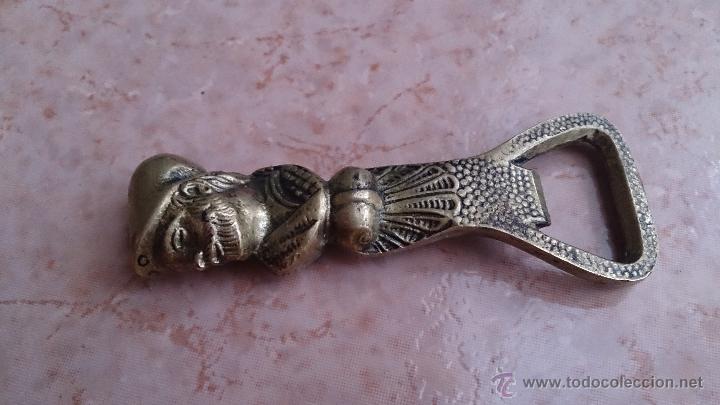 Antig&uuml;edades: Antiguo abridor en bronce cincelado . - Foto 7