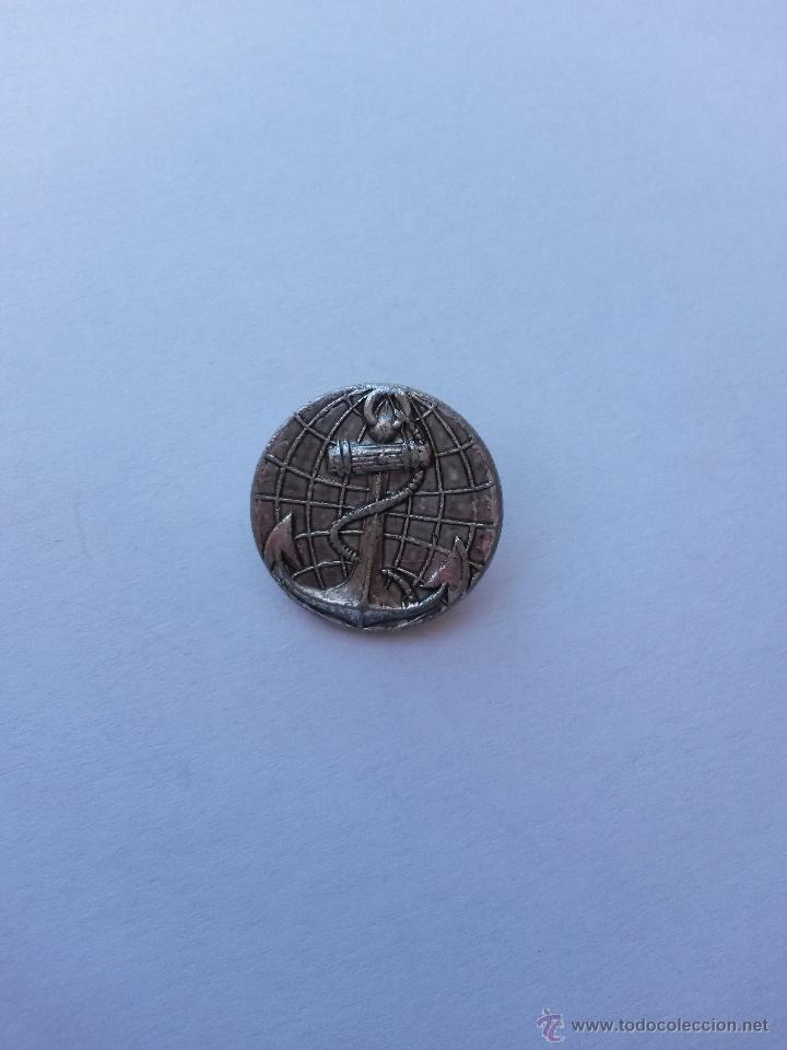 Antig&uuml;edades: Boton con ancla de 2 cms de diametro - Foto 1