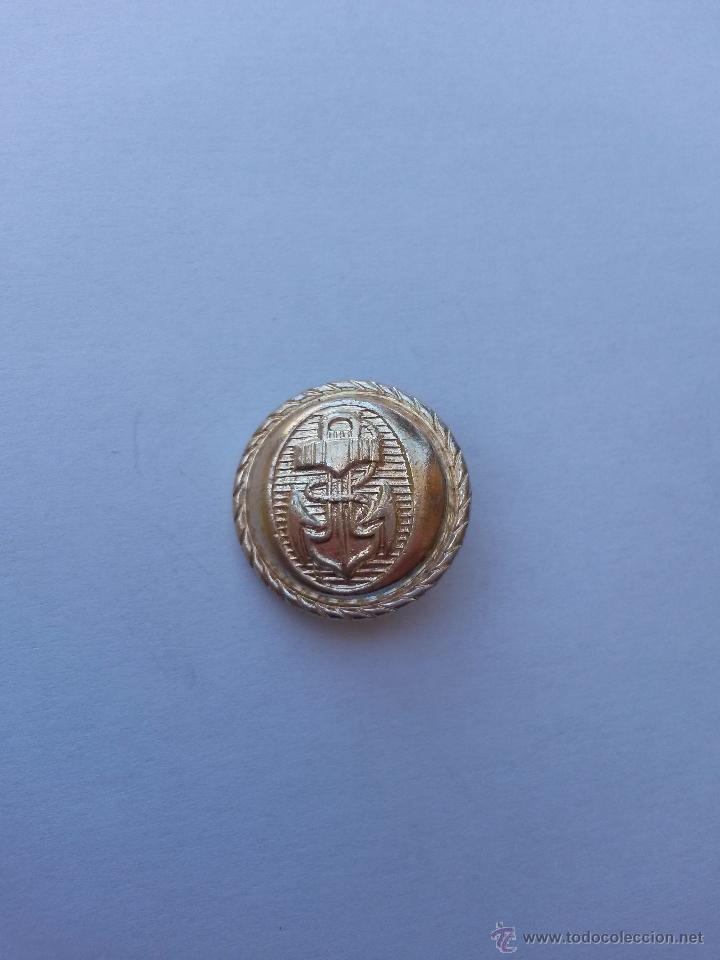 Antig&uuml;edades: Boton con ancla de 2 cms de diametro - Foto 1
