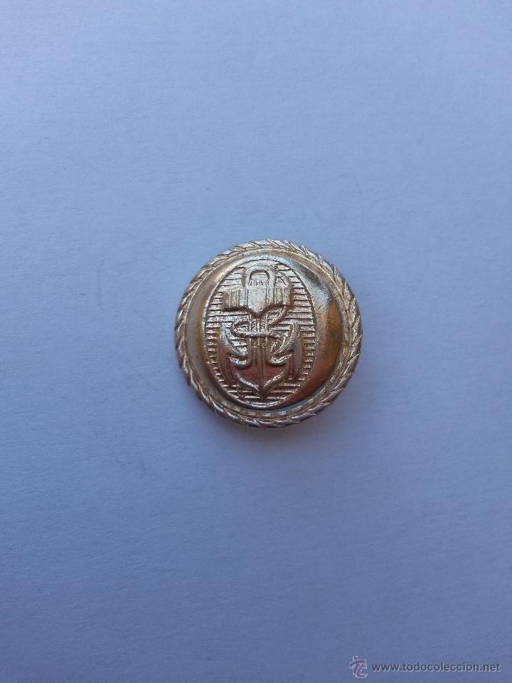 Antig&uuml;edades: Boton con ancla de 2 cms de diametro - Foto 2