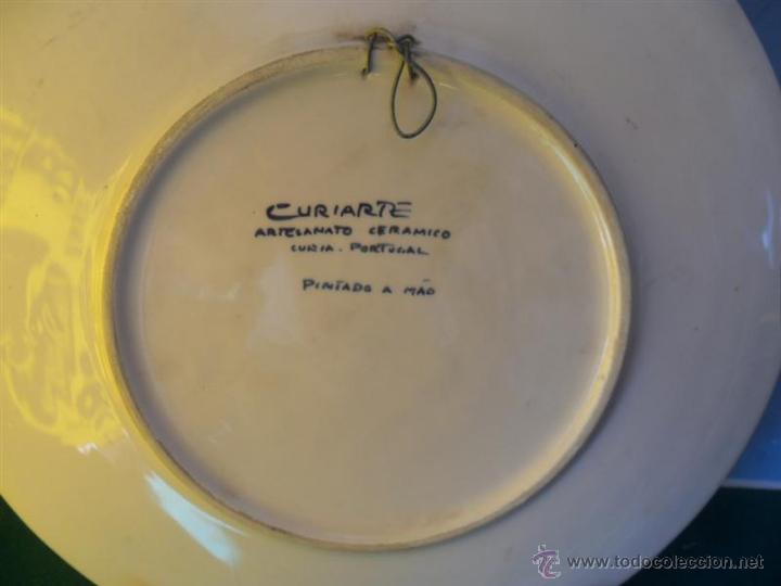 Antig&uuml;edades: plato grande de los a&ntilde;os 50 - Foto 2