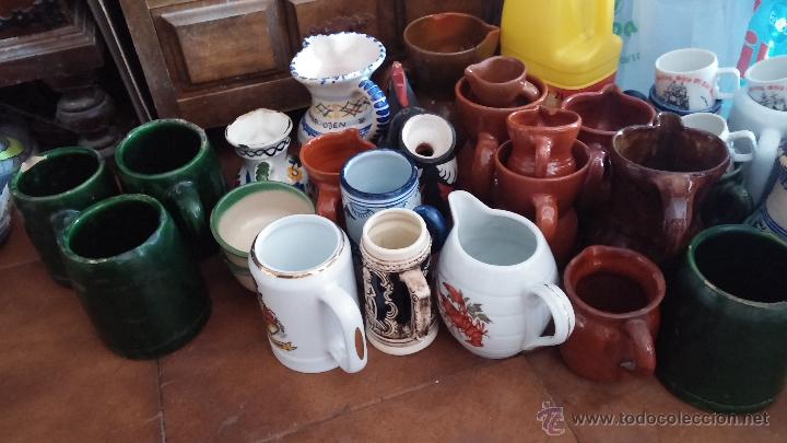 Antig&uuml;edades: Gran lote de jarras antiguas - Foto 4