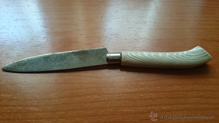 Antig&uuml;edades: CUCHILLO MANGO BAQUELITA - Foto 4