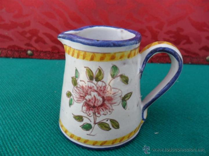 Antig&uuml;edades: peque&ntilde;a jarra ceramica - Foto 1
