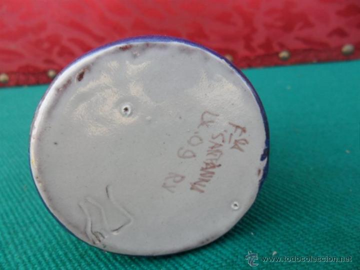 Antig&uuml;edades: peque&ntilde;a jarra ceramica - Foto 2