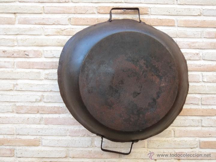 Antig&uuml;edades: CALDERO ANTIGUO EN HIERRO FORJADO. - Foto 5
