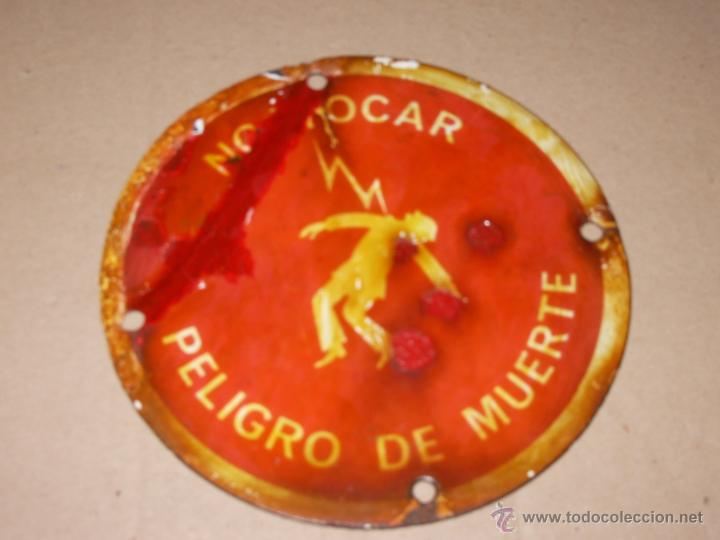 Antig&uuml;edades: CARTEL DE PELIGRO DE MUERTE (REBAJADO)