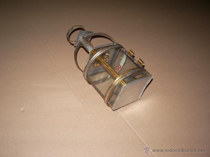 Antig&uuml;edades: FAROL DE HOJATA Y CRISTAL - Foto 3