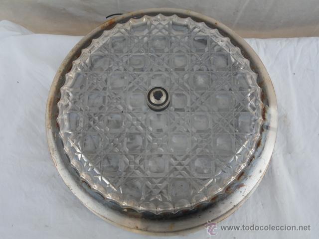 Antig&uuml;edades: BONITO APLIQUE - L&Aacute;MPARA DE TECHO. - Foto 2