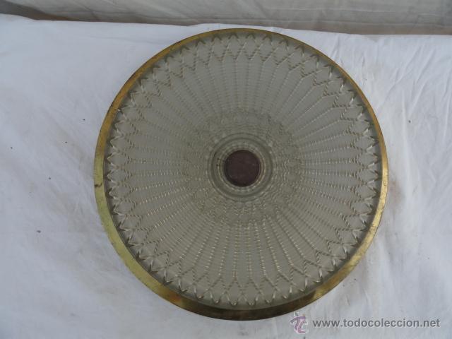 Antig&uuml;edades: BONITO APLIQUE - L&Aacute;MPARA DE TECHO. - Foto 2