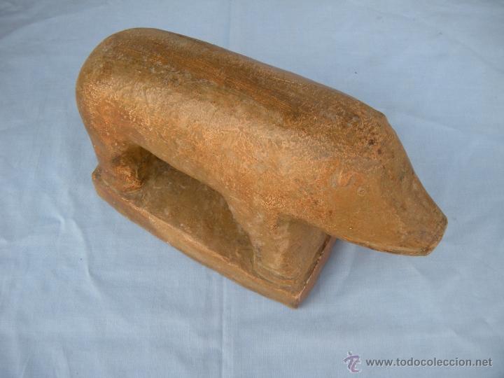 Antig&uuml;edades: FIGURA DE BARRO CON FORMA DE ANIMAL - Foto 3