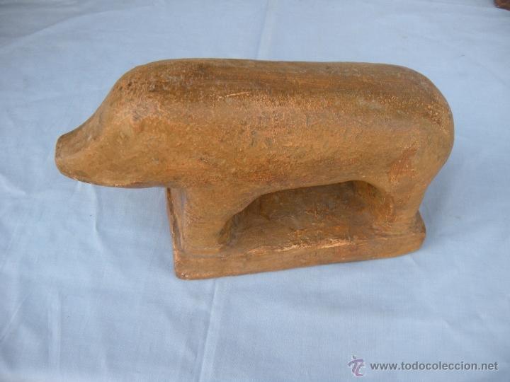 Antig&uuml;edades: FIGURA DE BARRO CON FORMA DE ANIMAL - Foto 4