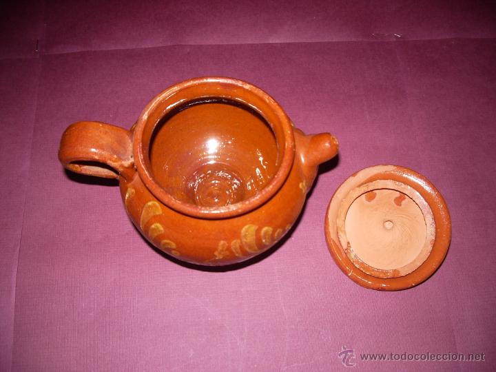 Antig&uuml;edades: JARR&Oacute;N DE CERAMICA CON TAPADERA - Foto 3