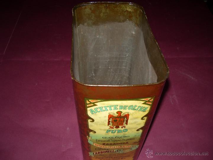 Antig&uuml;edades: LATA DE ACEITE - Foto 3