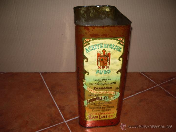 Antig&uuml;edades: LATA DE ACEITE - Foto 4