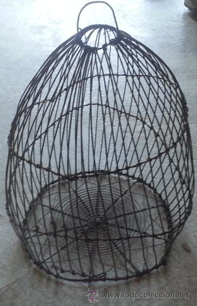 Antig&uuml;edades: Jaula para perdiz, 36 cms. altura - Foto 1