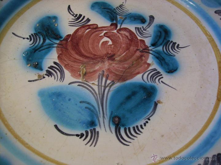 Antig&uuml;edades: PLATO CERAMICA DE TALAVERA - Foto 6