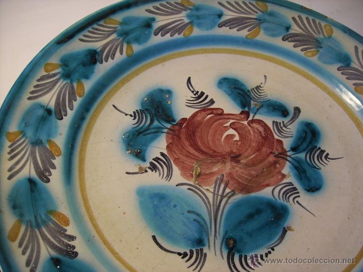 Antig&uuml;edades: PLATO CERAMICA DE TALAVERA - Foto 7