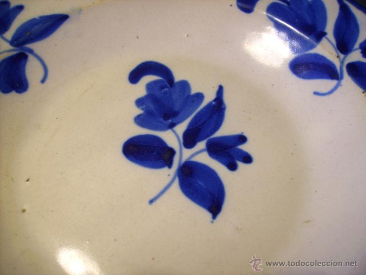 Antig&uuml;edades: PLATO  CERAMICA  DE  MANISES  XIX - Foto 5