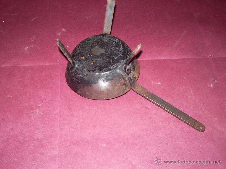 Antig&uuml;edades: SARTEN CON PATAS (REBAJADO) - Foto 2