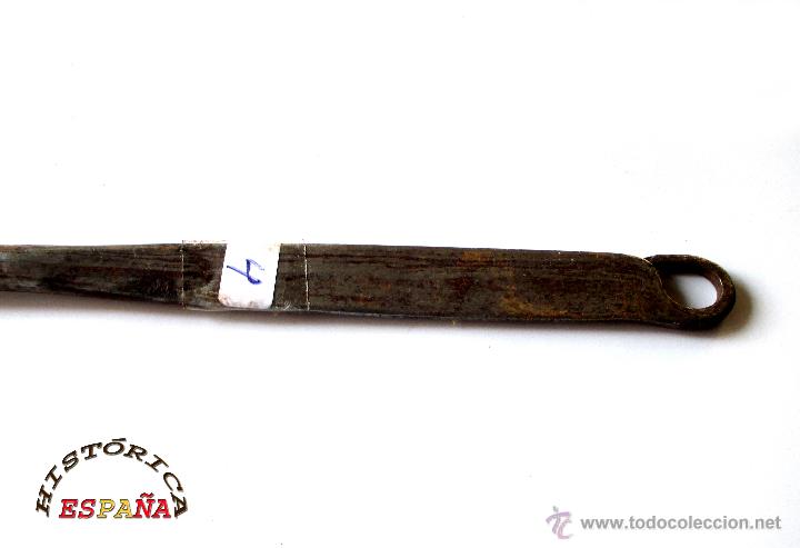 Antig&uuml;edades: BADILA DE FORJA 35 CM DE LARGO - Foto 4