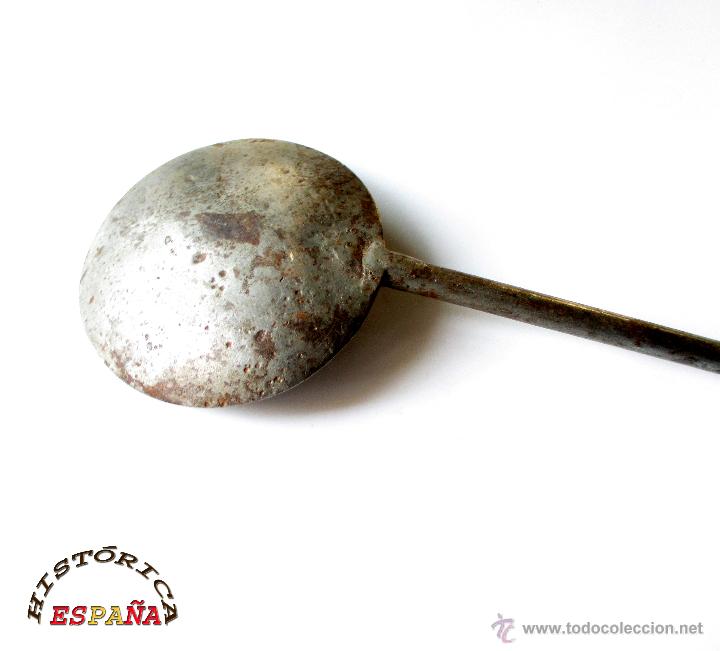 Antig&uuml;edades: BADILA DE FORJA 35 CM DE LARGO - Foto 5