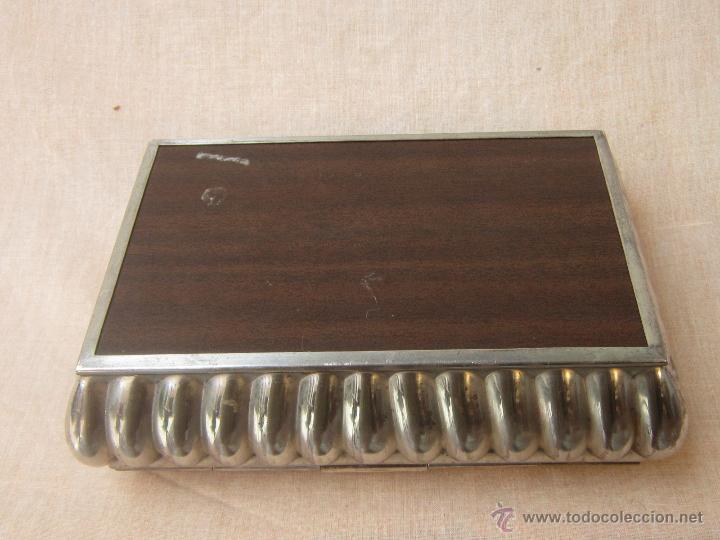 Antig&uuml;edades: CAJA JOYERO PLATEADO - Foto 4