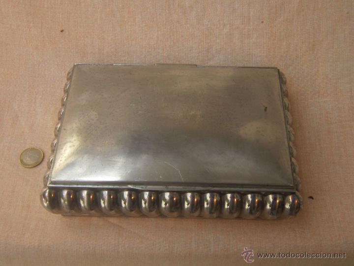 Antig&uuml;edades: CAJA JOYERO PLATEADO - Foto 5