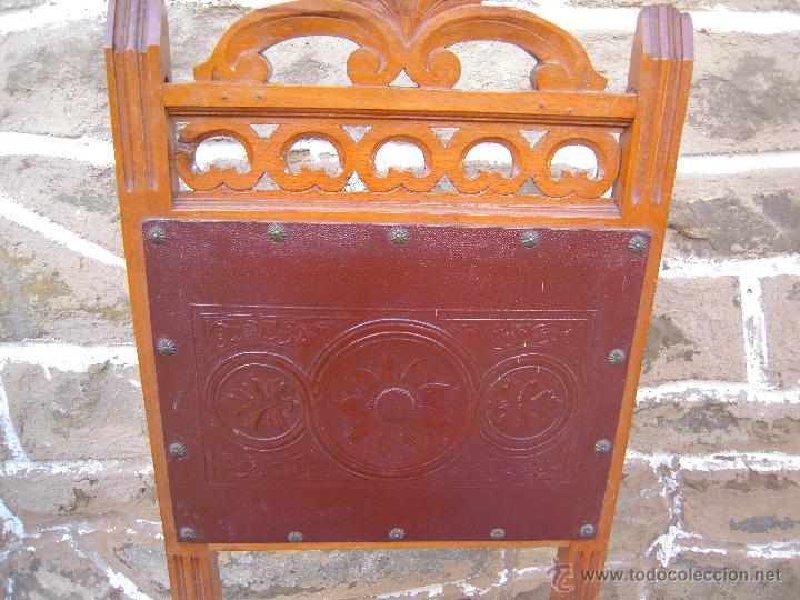 Antig&uuml;edades: Lote sillas antiguas - Foto 2