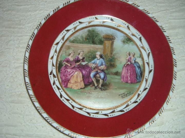 Antig&uuml;edades: Pareja de platos - Foto 2